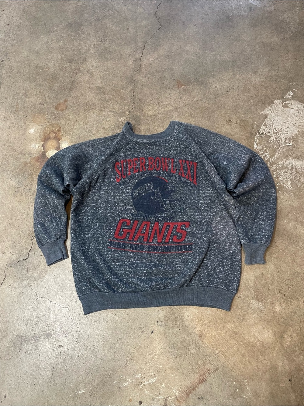 Vintage 1987 New York Giants Superbowl Crewneck Sweatshirt